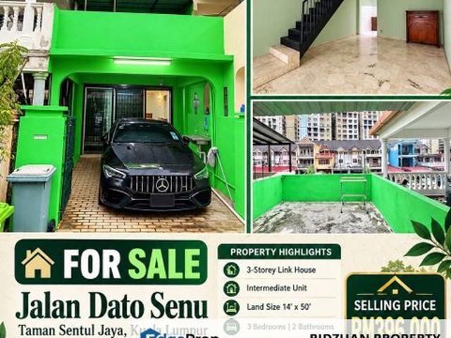 House for sale in Sentul, Kuala Lumpur