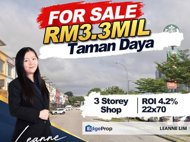 Shop for sale in Johor Bahru