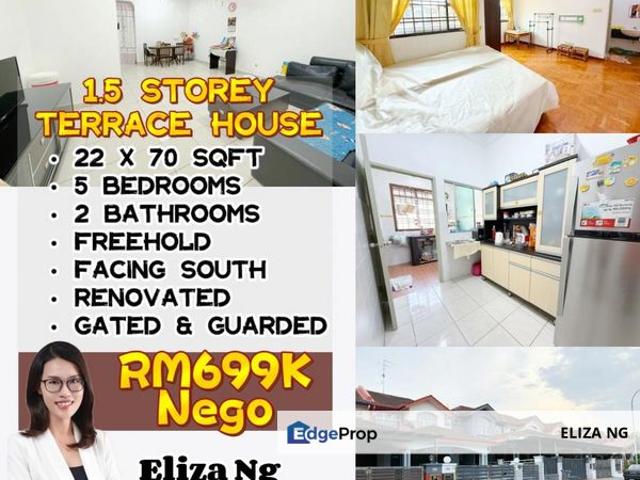 House for sale in Taman Daya, Tebrau
