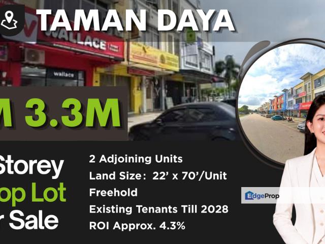 Shop for sale in Johor Bahru