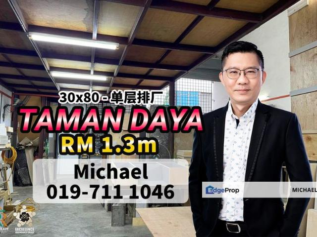 Warehouse for sale in Tebrau, Johor