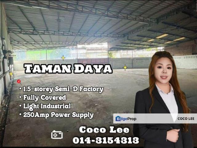 Warehouse for sale in Tebrau, Johor