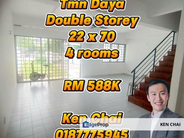 House for sale in Taman Daya, Tebrau