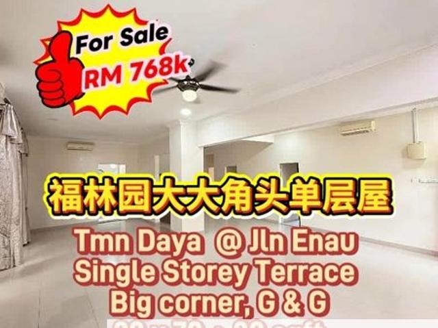 House for sale in Taman Daya, Tebrau
