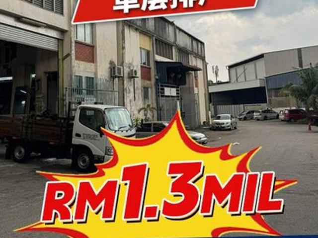 Warehouse for sale in Tebrau, Johor