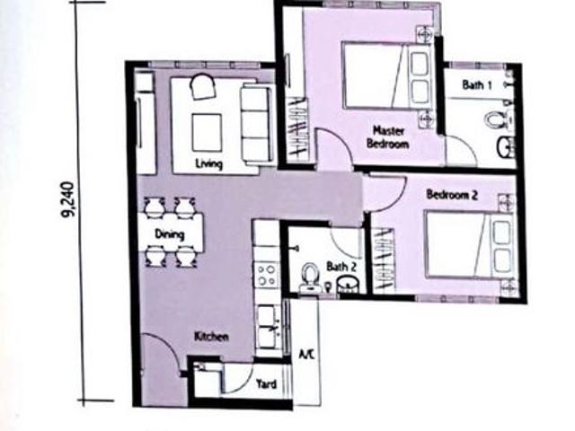 Condominium for sale in Tebrau, Johor