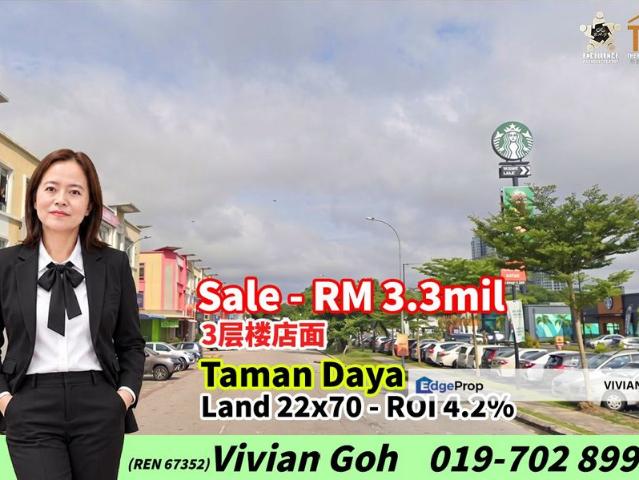 Shop for sale in Johor Bahru