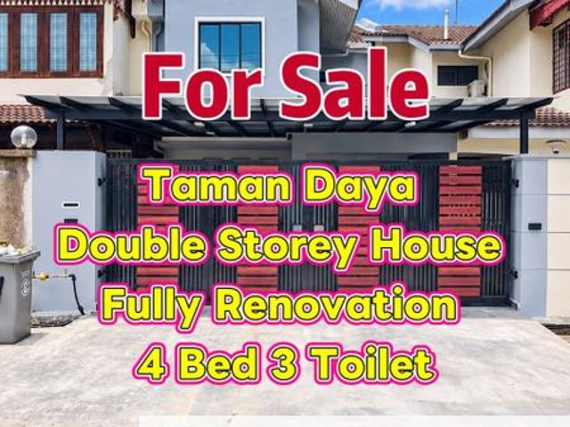 House for sale in Taman Daya, Tebrau