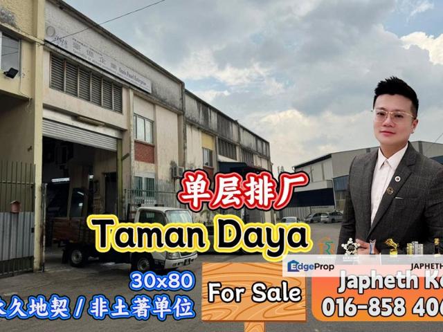 Warehouse for sale in Tebrau, Johor