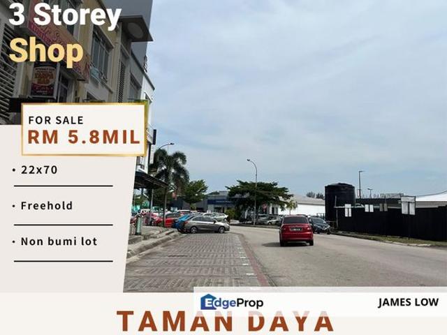 Shop for sale in Johor Bahru
