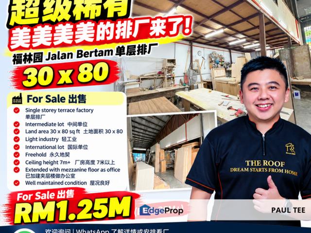 Warehouse for sale in Johor Bahru