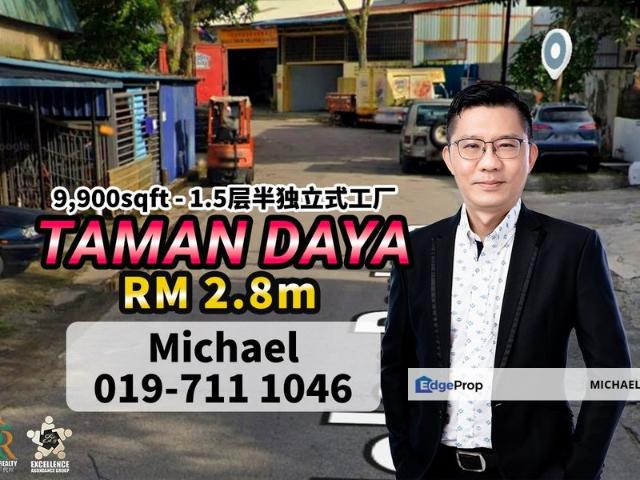Warehouse for sale in Tebrau, Johor