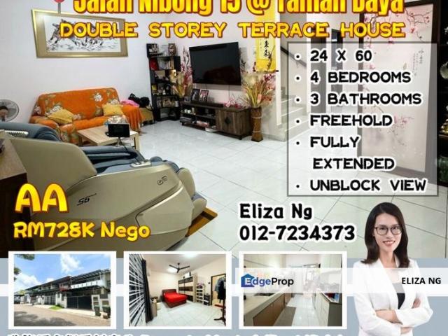 House for sale in Tebrau, Johor