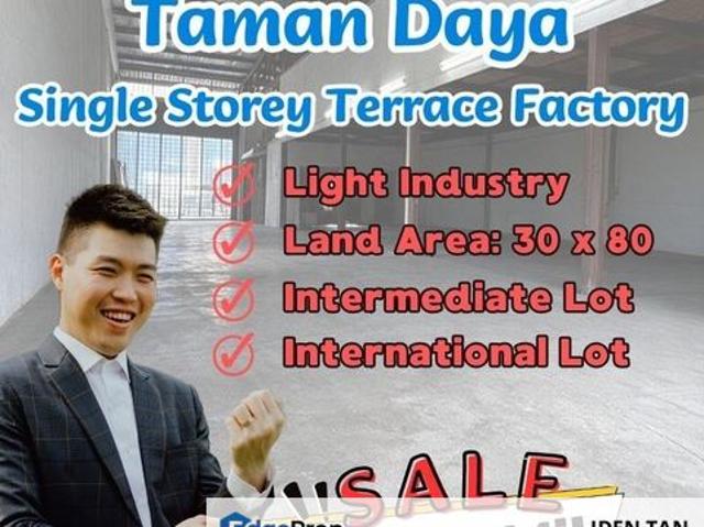 Warehouse for sale in Johore Bahru, Johor