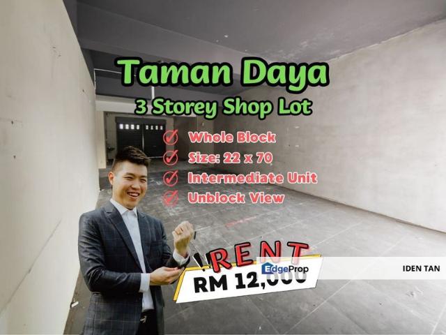 Shop for rent in Johore Bahru, Johor