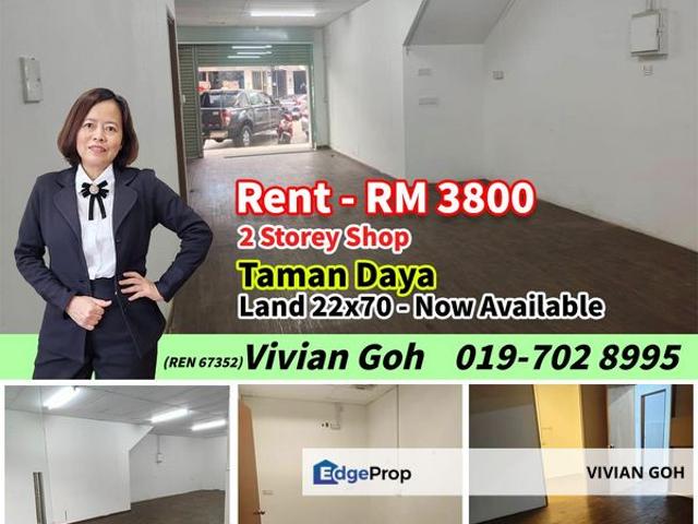 Shop for rent in Johore Bahru, Johor