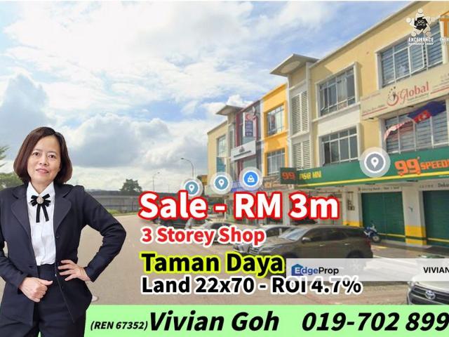 Shop for sale in Johore Bahru, Johor