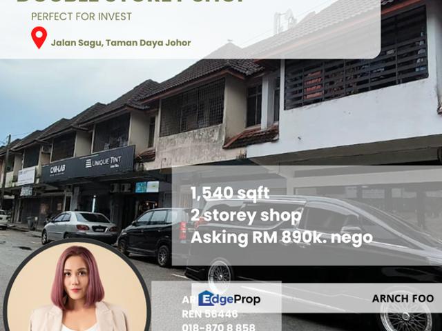Shop for sale in Johore Bahru, Johor