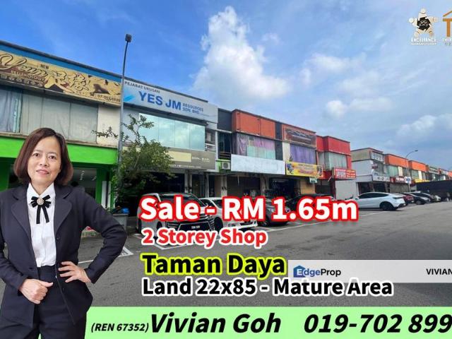 Shop for sale in Johore Bahru, Johor