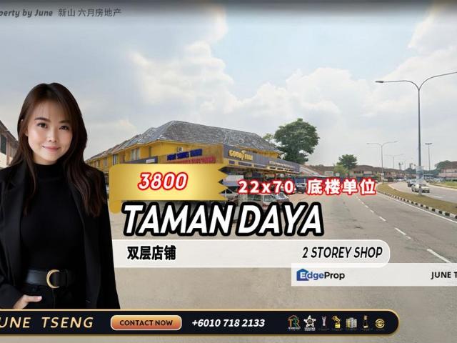 Shop for rent in Johore Bahru, Johor