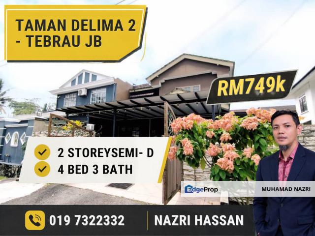 House for sale in Tebrau, Johor Bahru