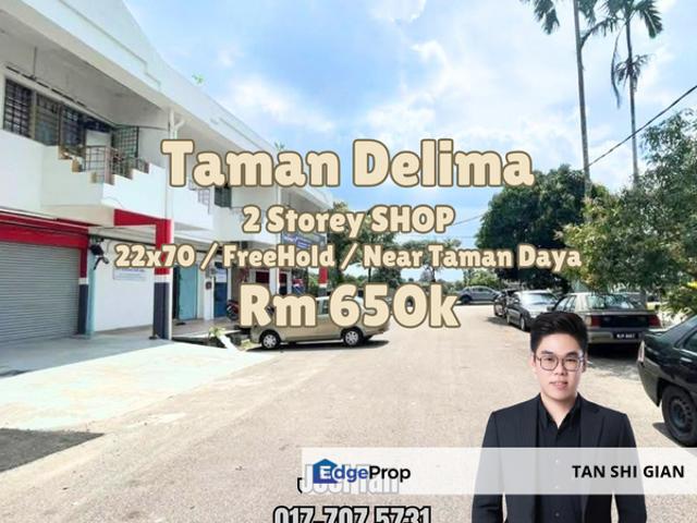 Shop for sale in Tebrau, Johor Bahru