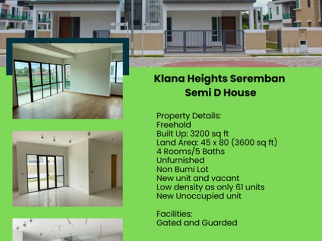 House for sale in Sendayan Village, Negeri Sembilan
