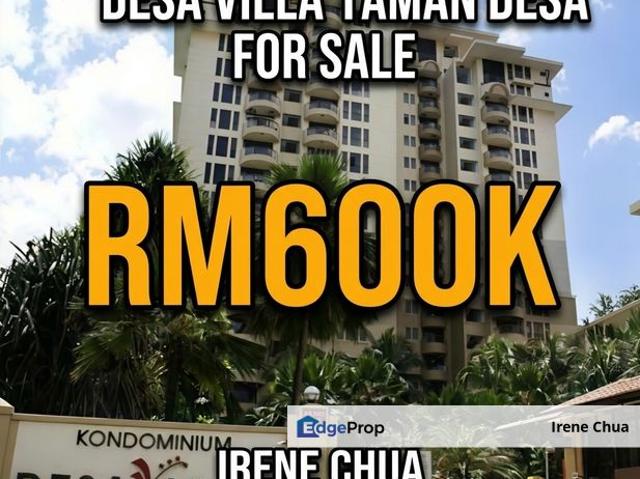 Condominium for sale in Taman Desa, Kuala Lumpur