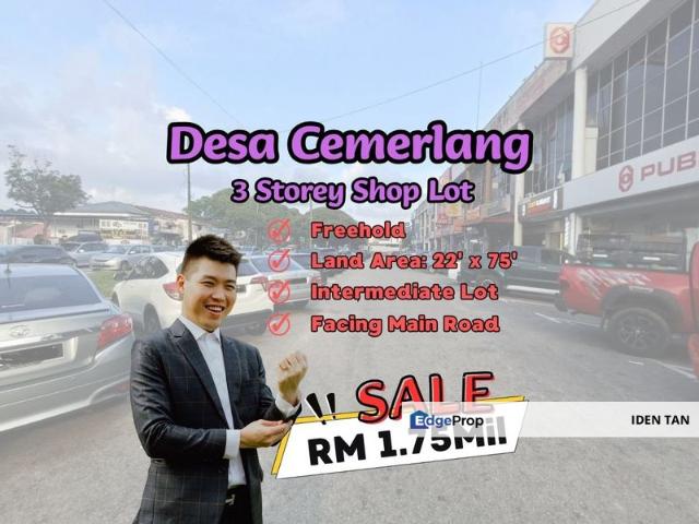 Shop for sale in Ulu Tiram, Johor Bahru
