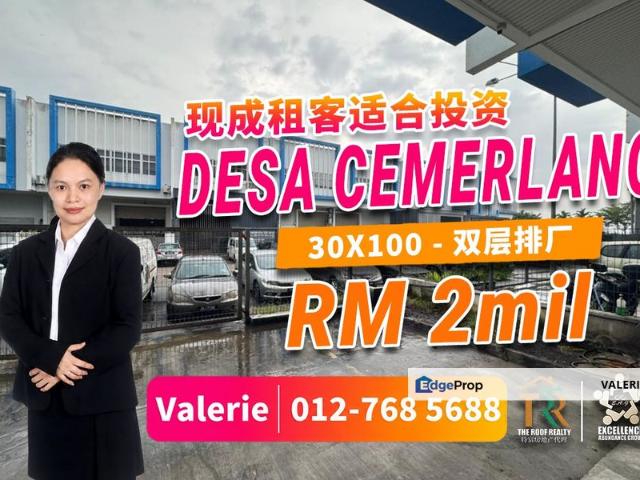 Warehouse for sale in Ulu Tiram, Johor Bahru