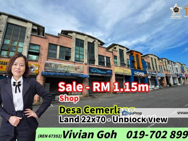 Shop for sale in Johor