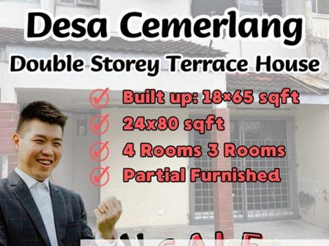 House for sale in Taman Desa Cemerlang, Johor Bahru