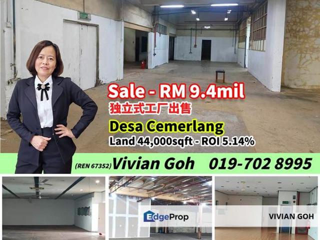 Warehouse for sale in Ulu Tiram, Johor Bahru