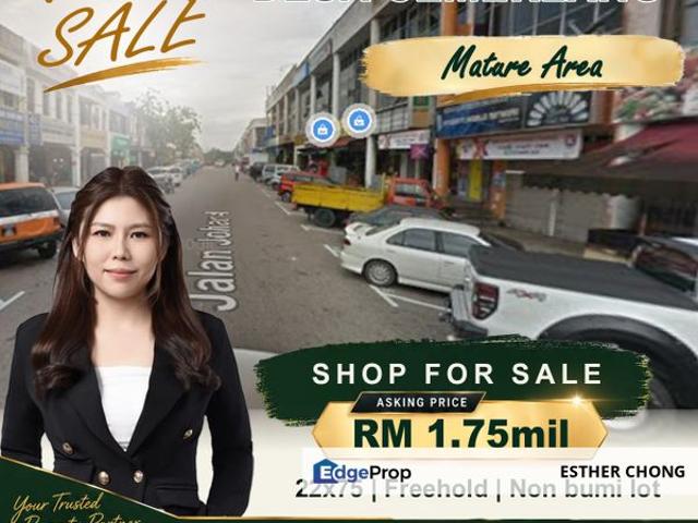 Shop for sale in Ulu Tiram, Johor Bahru