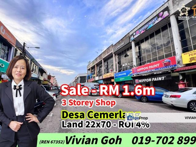 Shop for sale in Johor