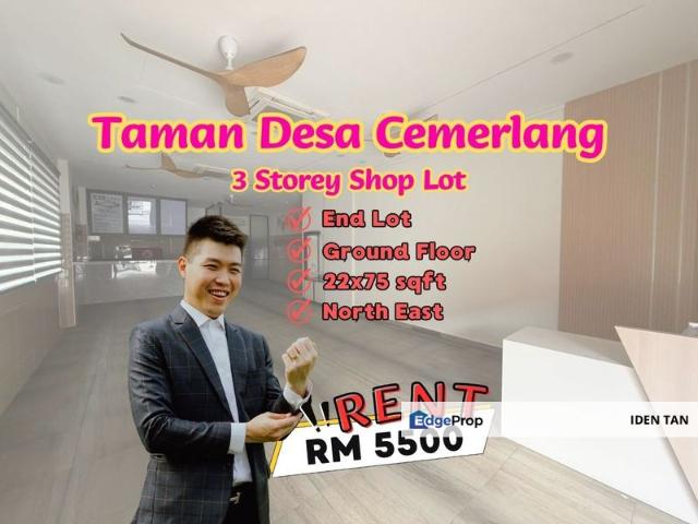 Shop for rent in Johor