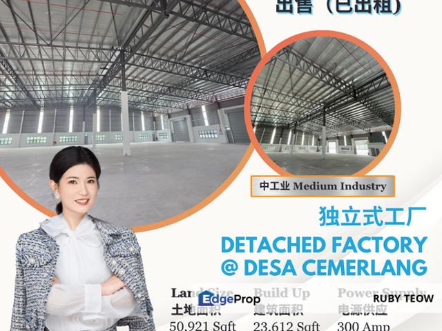 Warehouse for sale in Ulu Tiram, Johor Bahru