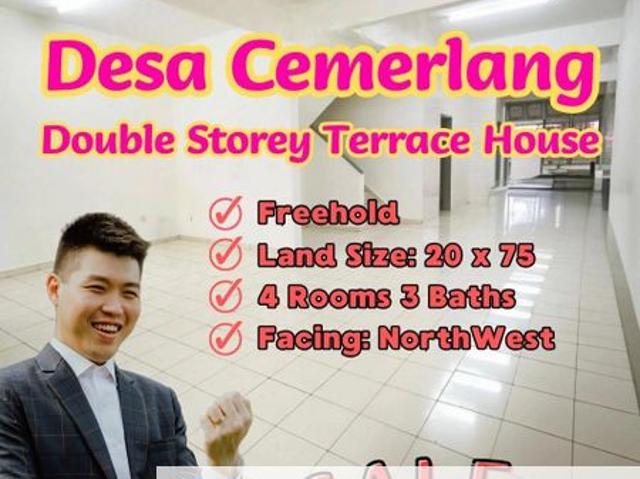 House for sale in Taman Desa Cemerlang, Johor Bahru