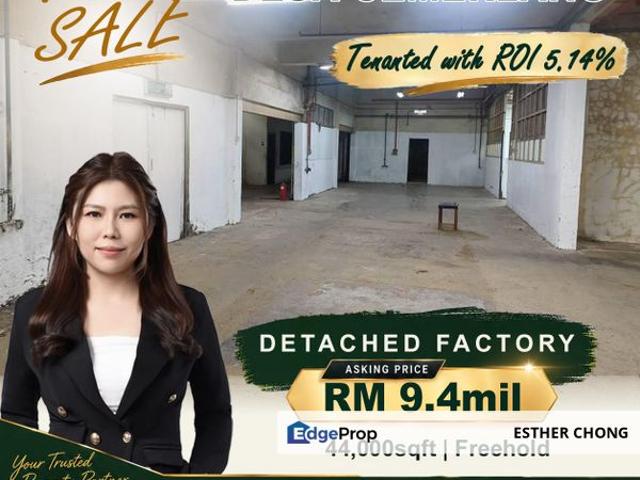 Warehouse for sale in Ulu Tiram, Johor Bahru