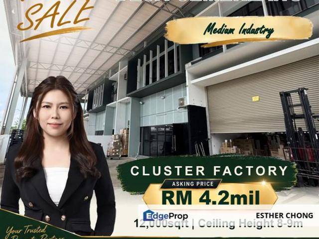 Warehouse for sale in Ulu Tiram, Johor Bahru