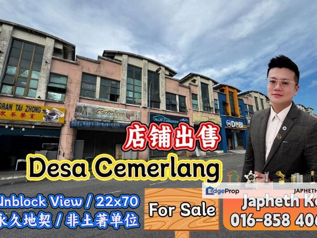 Shop for sale in Johor