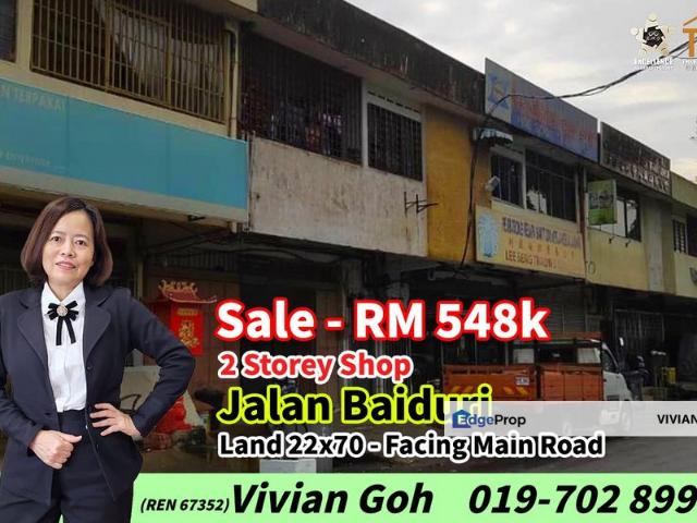Shop for sale in Johor