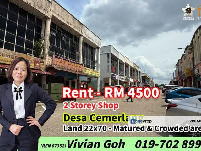 Shop for rent in Johor