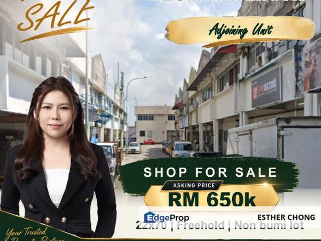 Shop for sale in Masai, Johor Bahru