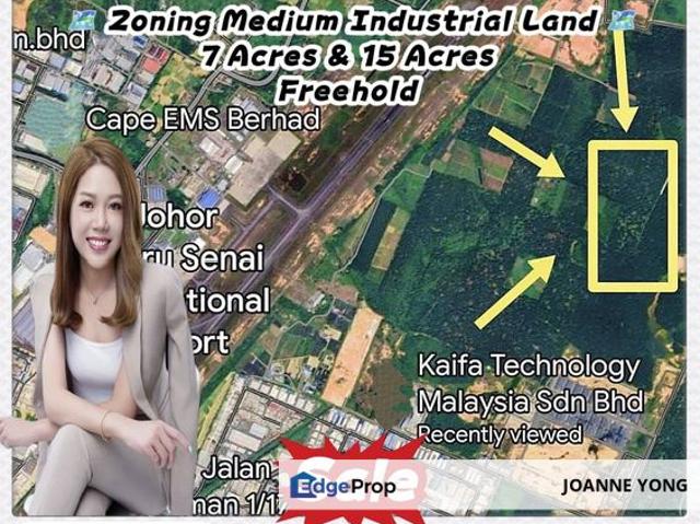 Warehouse for sale in Seelong, Johor