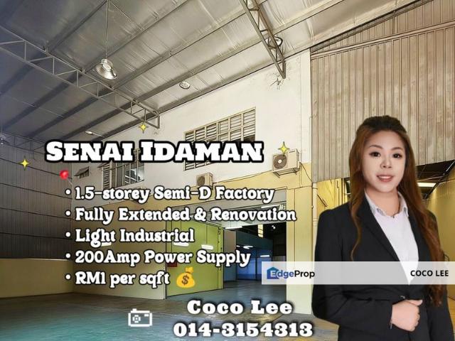 Warehouse for rent in Seelong, Johor