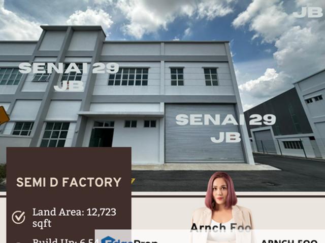 Warehouse for rent in Seelong, Johor