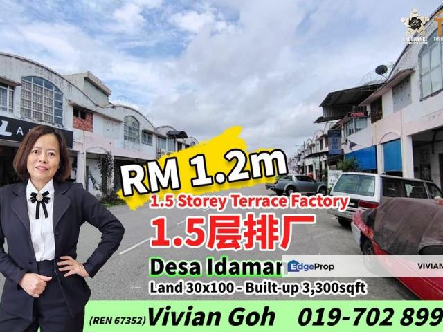 Warehouse for sale in Seelong, Johor