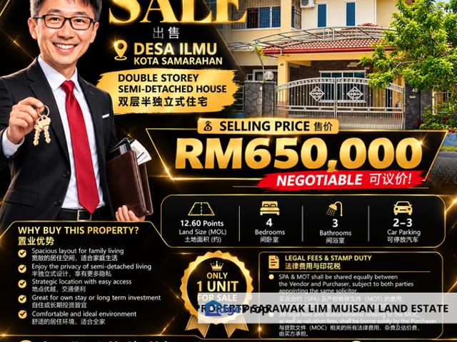 House for sale in Kampung Sindang, Kota Samarahan
