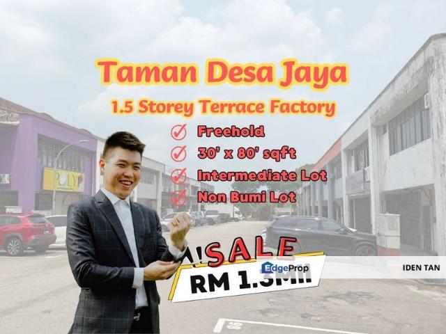 Warehouse for sale in Johor Bahru